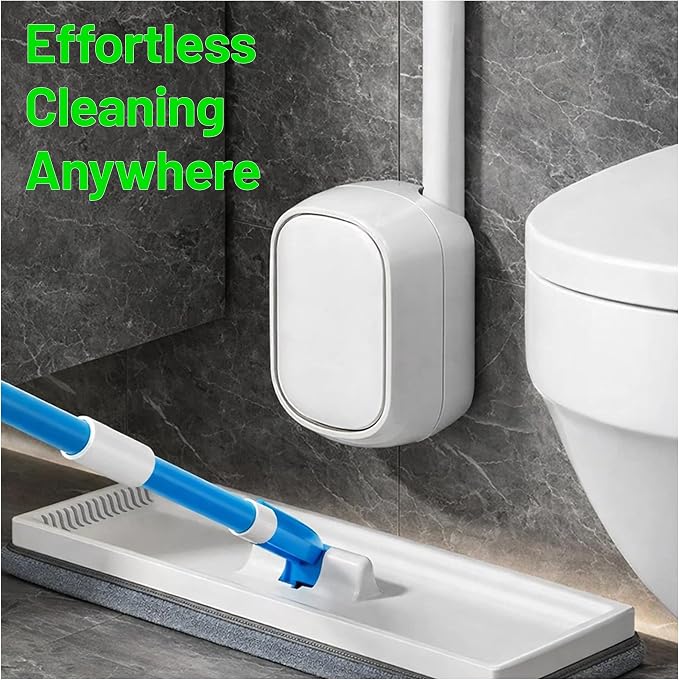 CiLoN Wall-Mounted Disposable Toilet Brush Kit and 30 Fresh Bleach Scrubbing - Image 8