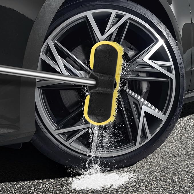 Car Wash Brush Head, Scrub Brush Attachment - Image 5