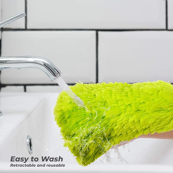 Microfiber Ceiling Fan Duster and Cleaner, - Image 5