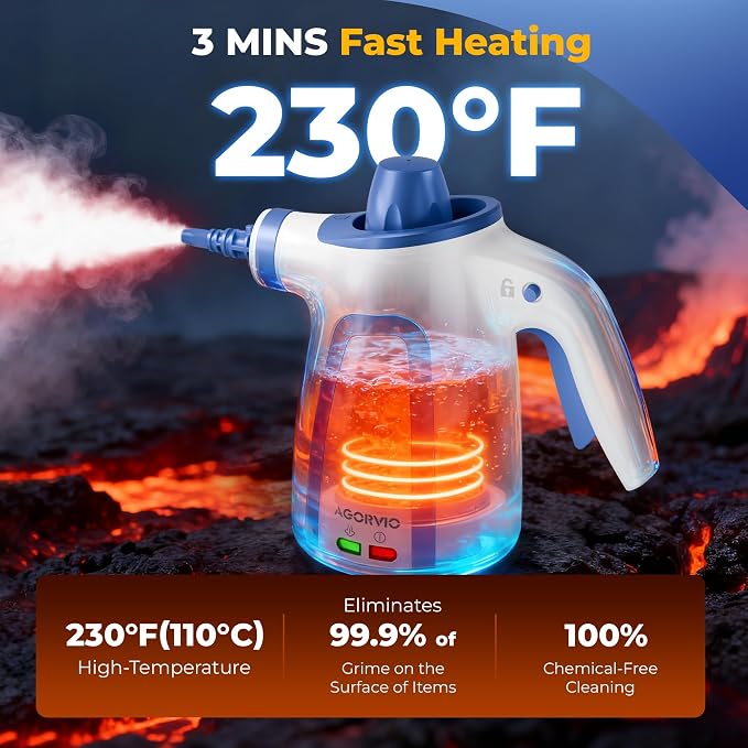 Steam Cleaner, Handheld Steam Cleaner - Image 2