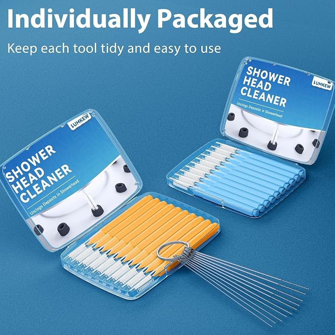 30Pcs Shower Head Cleaner Tool Set, Showerhead Nozzle Unclogger Picks - Image 7