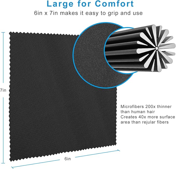 18 Pack Premium Microfiber Cleaning Cloths - Image 6
