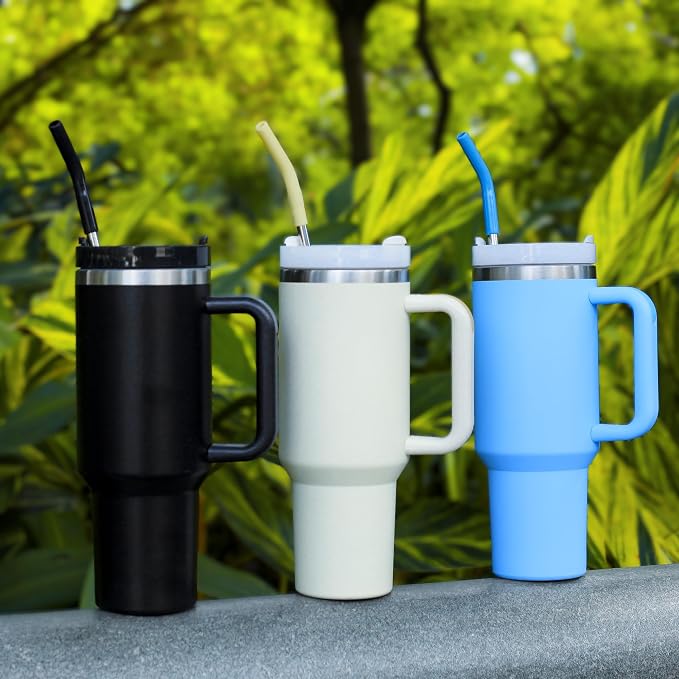 40 oz Stainless Metal Straws for 40 oz Stanley Tumbler - Image 8