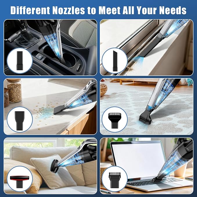 Car Vacuum Handheld Vacuum Cordless - Image 2