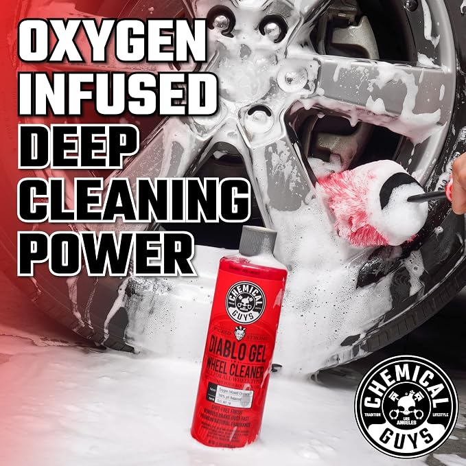 Chemical Guys CLD_997 Diablo Gel Oxygen Infused Foam Wheel and Rim Cleaner - Image 3