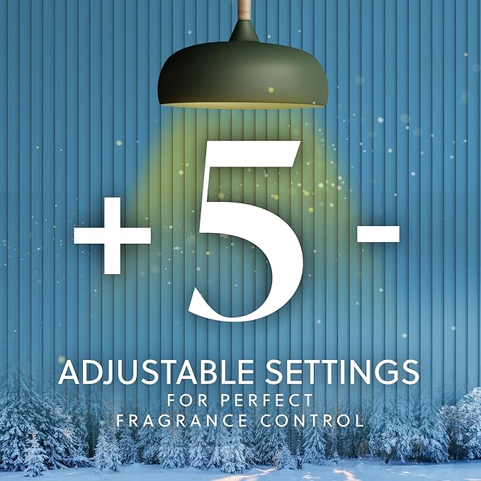 Air Wick Plug In Advanced Scented Oil, Glistening Snow + Frosted Mint, Air - Image 2