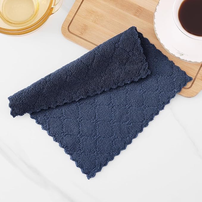 Homaxy 18 Pack Kitchen Dish Cloths, Super Soft and Absorbent Coral Velvet Dish - Image 7