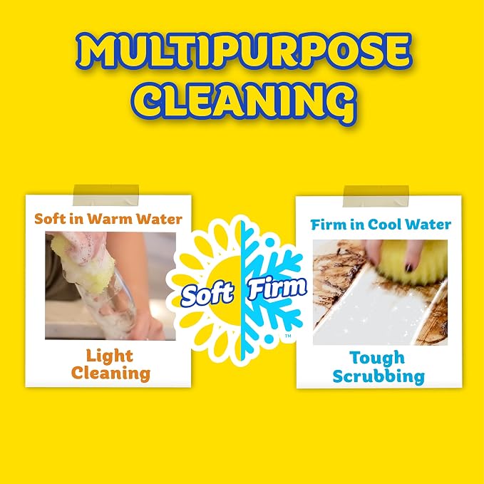Scrub Daddy Sponges & Cif All Purpose Cleaner, Lemon - Image 3