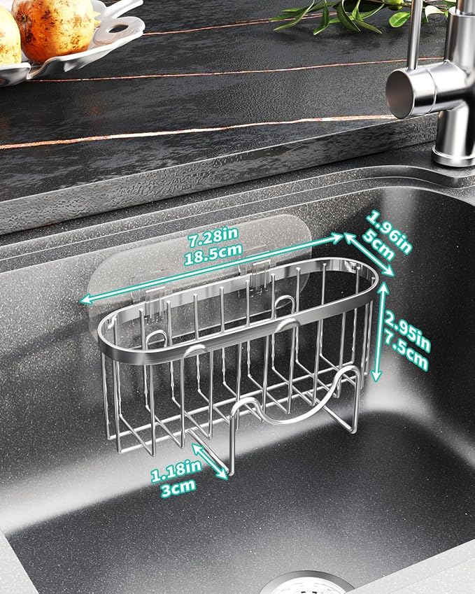 HapiRm Kitchen Sponge Holder for Sink - Image 5