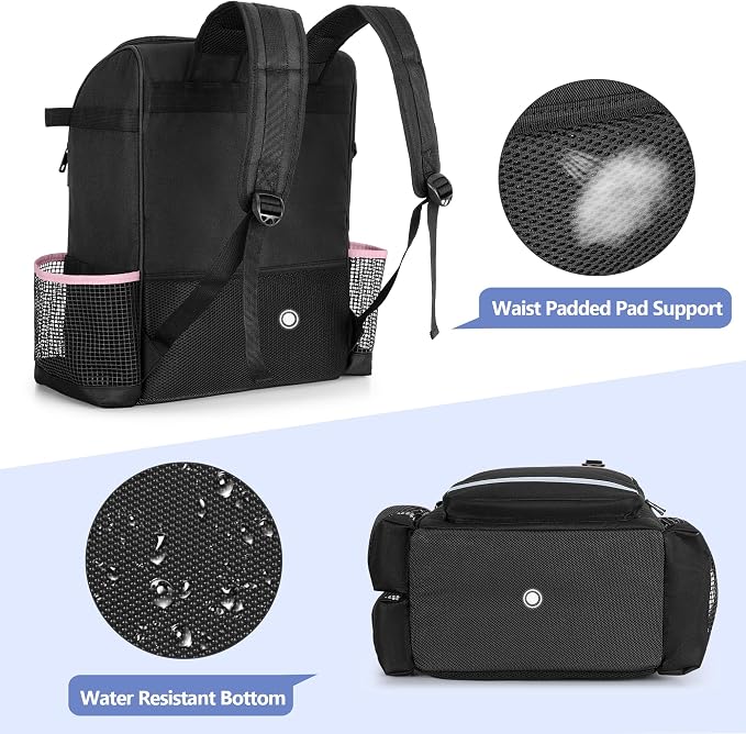 LoDrid Cleaning Bag with Thickened Adjustable Shoulder Straps, Large Cleaning - Image 4