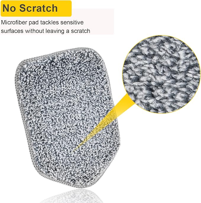 2 Pack Baseboard Brush Refill Replacement Head Scrub - Image 3