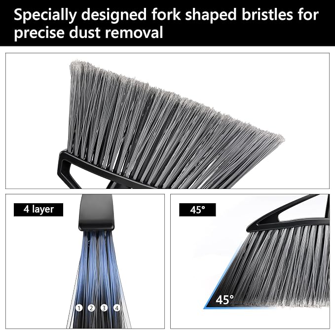 Brooms for Sweeping Indoor, House Brooms for Sweeping Indoor, Angle Broom for - Image 5