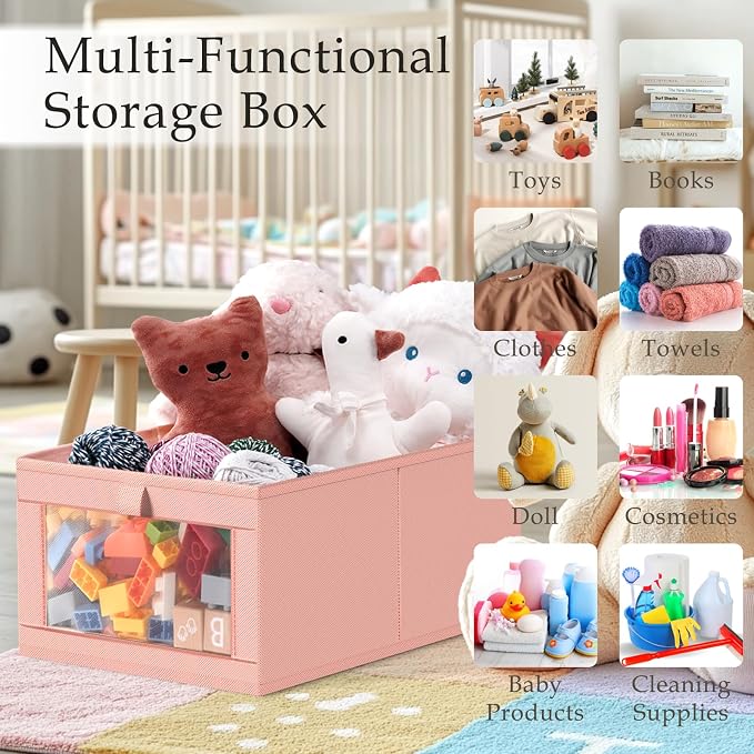 Criusia 6 Pack Linen Closet Organizers and Storage, Large Linen Closet Baskets - Image 8