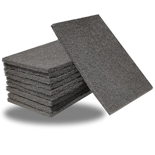 10 Pack 6 x 9 Inch 800 Grit General Purpose Scuff Pads by Tonmp