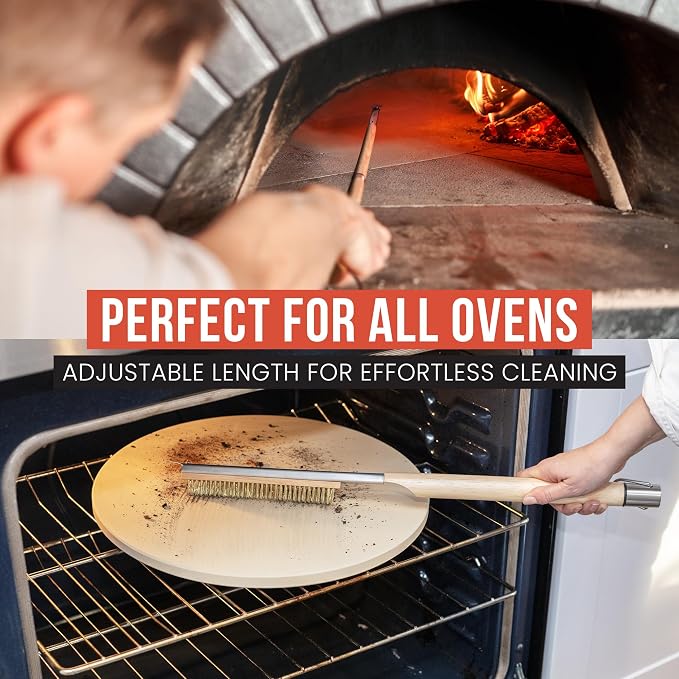 Chef Pomodoro Pizza Oven Brush - Image 4