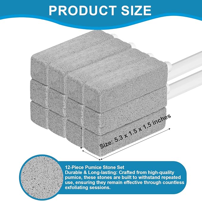 12 Packs Pumice Cleaning Stone - Image 3