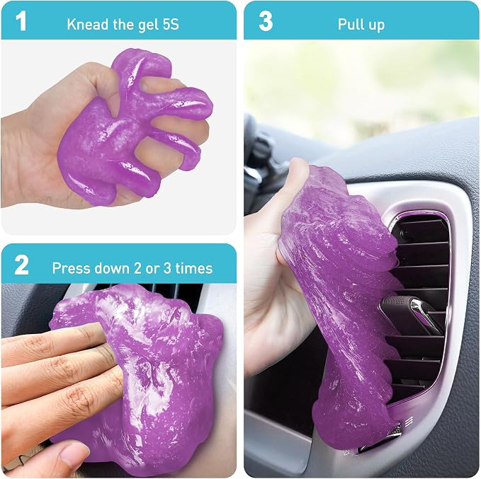 FiveJoy Car Cleaning Gel Kit - Image 6