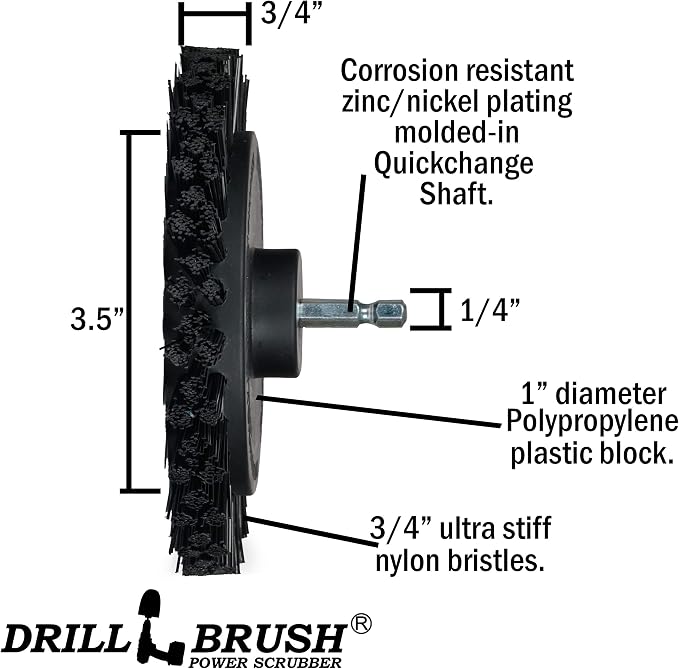 Drill Brush Power Scrubber by Useful Products - Image 5