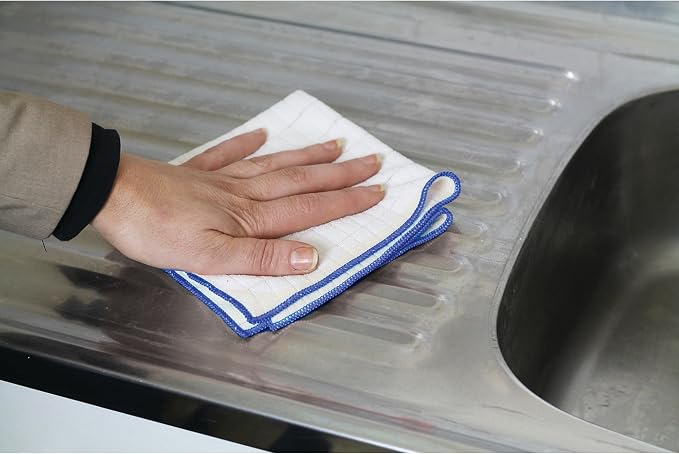 E-Cloth Wash & Wipe Dish Cloth, Microfiber Cleaning Cloth Reusable Paper Towel - Image 11