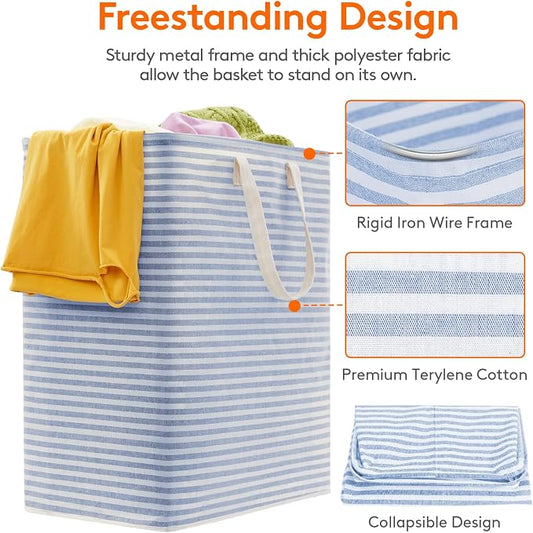 Lifewit Laundry Hamper Large Collapsible Laundry Basket, Freestanding - Image 2