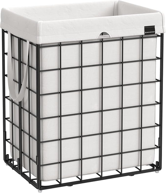 SONGMICS Laundry Hamper, 23.8 Gal. Laundry Basket, Collapsible Clothes Hamper by SONGMICSbySONGMICSHOME