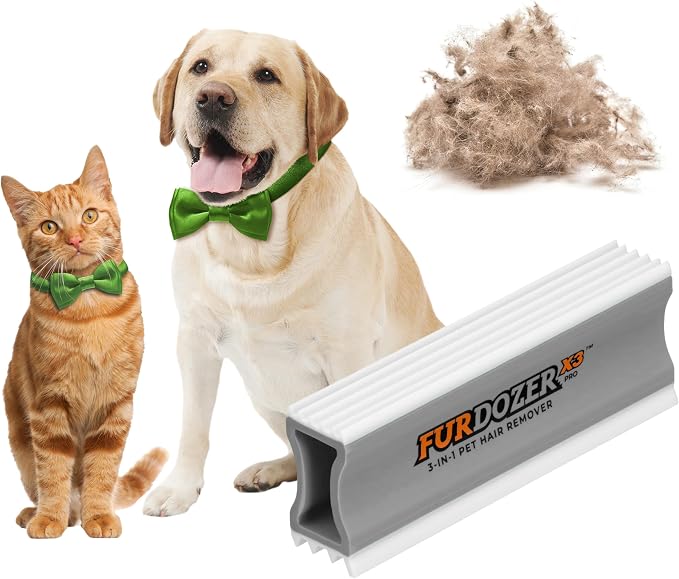 FurDozer Pet Hair Remover & Auto Detailing Tools by NeaterPetBrands