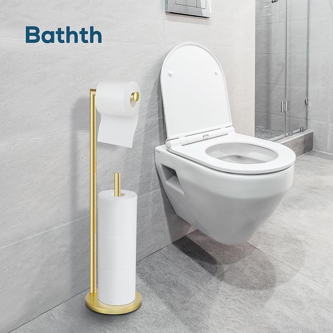 Toilet Paper Holder Stand, Toilet Paper Holder Free Standing, Toilet Paper - Image 5