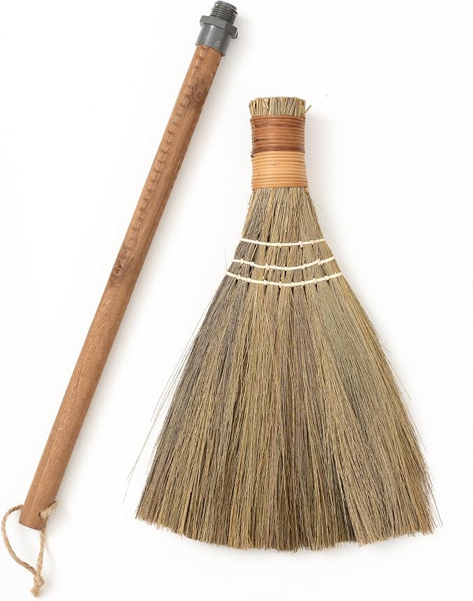 BMart Home Natural Whisk Sweeping Hand Handle Broom - Image 3