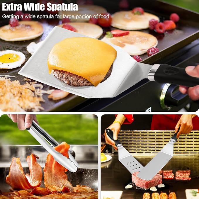 27pcs Griddle Accessories Kit for Blackstone, Professional Hibachi Flat Top - Image 5