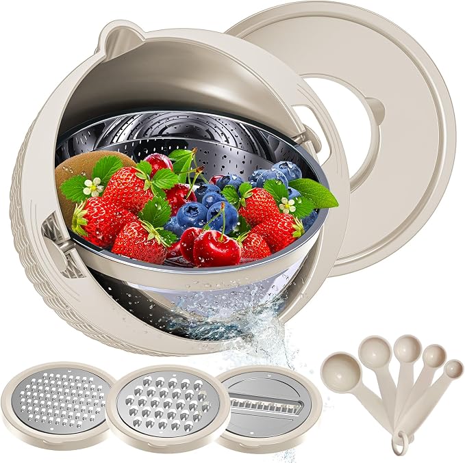4-1 Colander with Bowl Set - Image 8