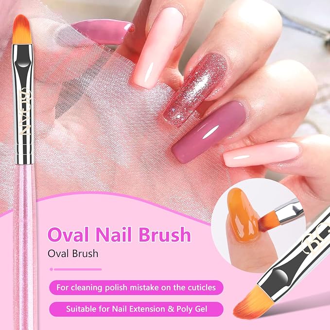 BQAN Nail Art Clean Up Brushes, Nail Art Tools - Image 4