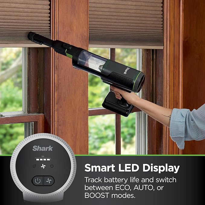 Shark PowerBoost Cordless 2-in-1 Car/Home Handheld PowerVac, Powerful Suction - Image 9