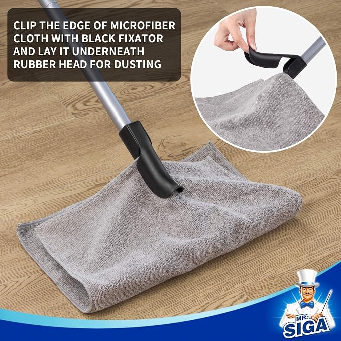 MR.SIGA Pet Hair Removal Rubber Broom - Image 5
