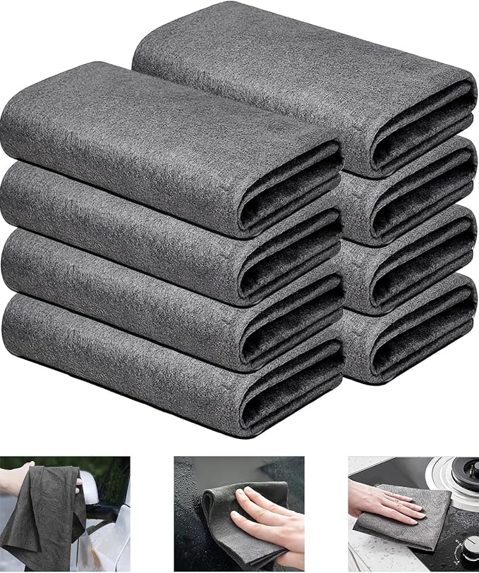 8 Packs Thickened Magic Cleaning Cloth, 2024 New Microfiber Cleaning Cloths by MUAECH%E2%80%94%E2%80%94MakeUAnElegantHOME
