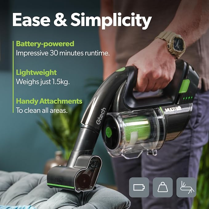 Gtech Multi MK2 K9 Cordless Handheld Vacuum Cleaner - Image 6