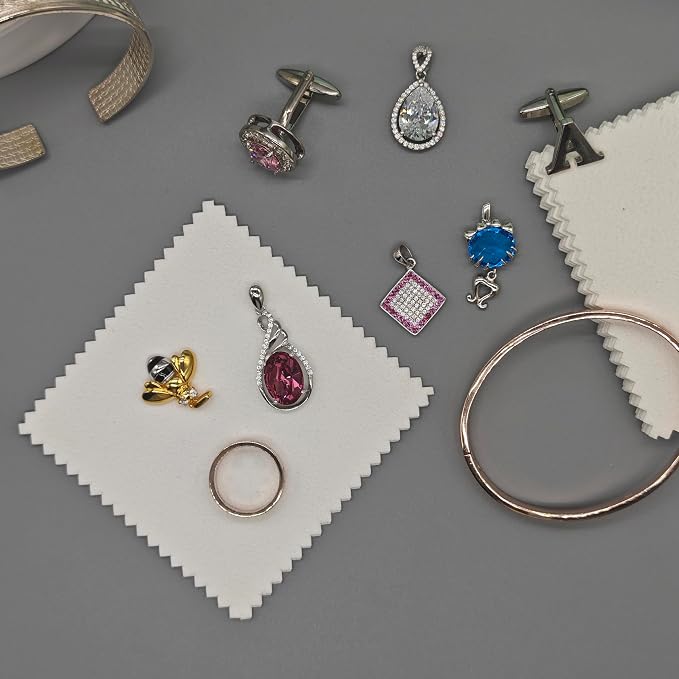 50pcs Jewelry Cleaning & Polishing Cloth - Image 4