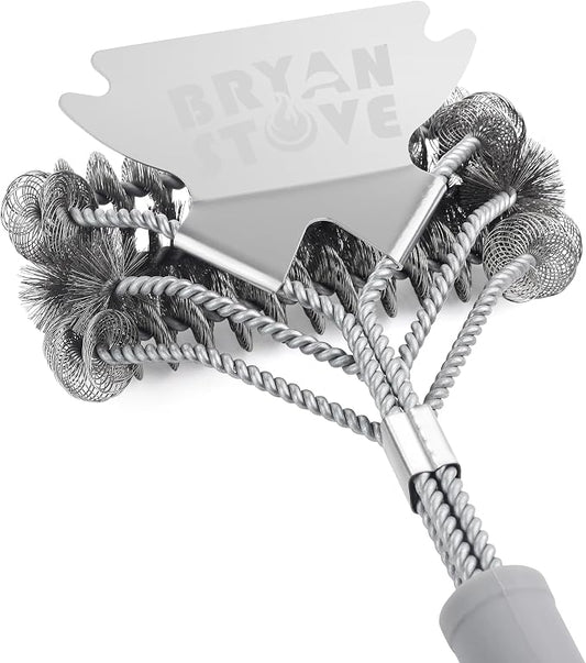 Grill Brush - Outdoor Grill Cleaner - BBQ Brush by Bryanstove