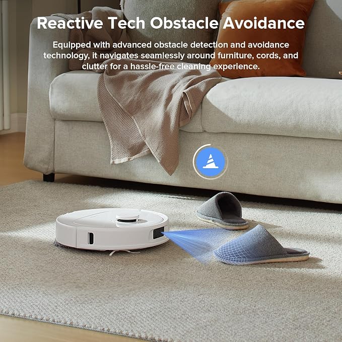 roborock Qrevo Series Robot Vacuum and Mop, 8000Pa Suction, Upgraded from Qrevo - Image 5