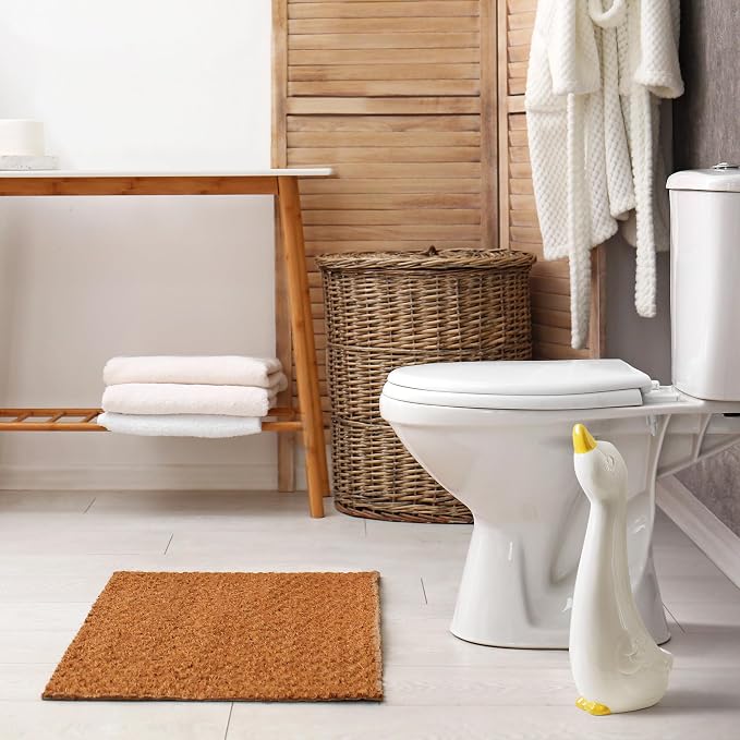 Duck Ceramic Toilet Brush Holder - Image 9
