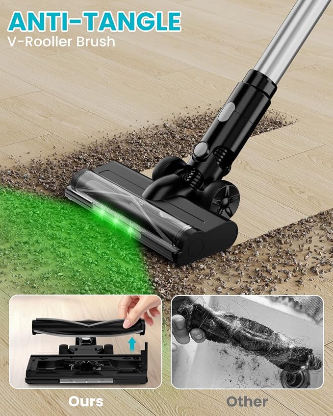 Cordless Vacuum Cleaner for Makita 18V Battery, 7-in-1 Lightweight Stick Vacuum - Image 6