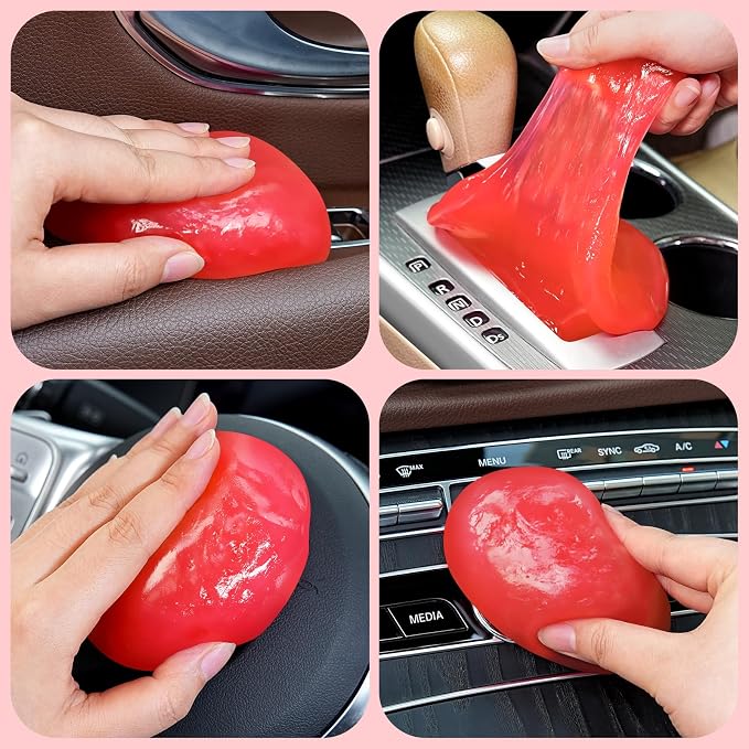 Car Cleaning Gel Car Cleaning Putty Car Putty Car Interior Cleaner Car Slime - Image 3