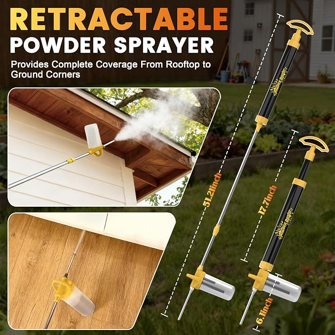Diatomaceous Earth Powder Duster, Powder Sprayer - Image 2