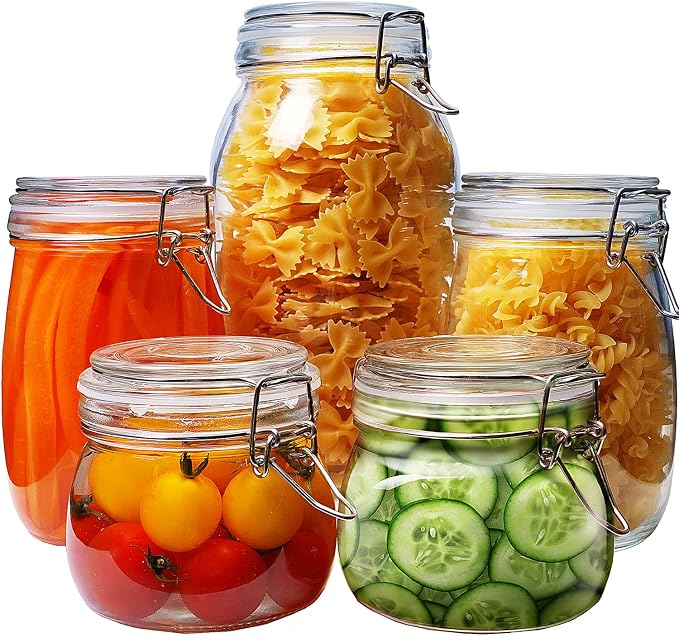 32 oz Wide Mouth Glass Jars - Image 5