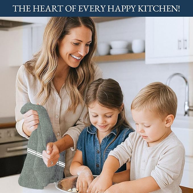LANE LINEN Kitchen Towels Set - Image 3