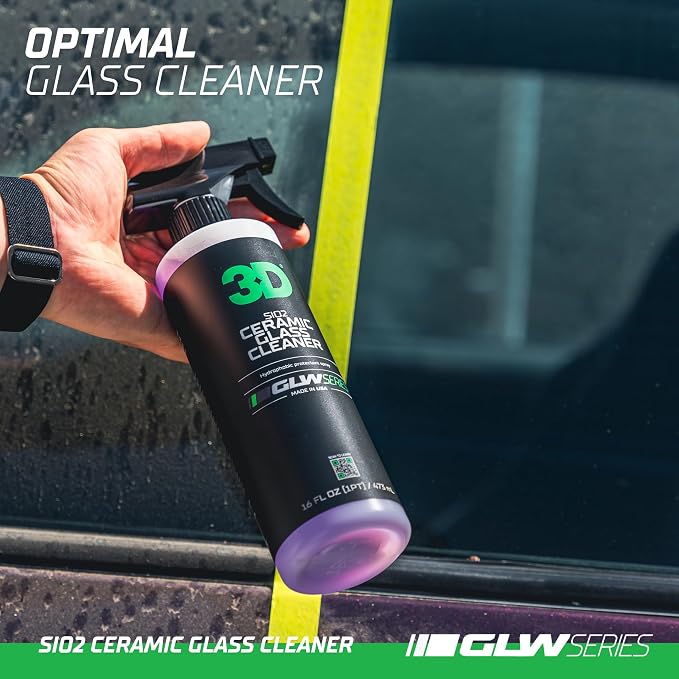 3D SiO2 Ceramic Glass Cleaner, GLW Series | Water & Rain Repellent | - Image 7