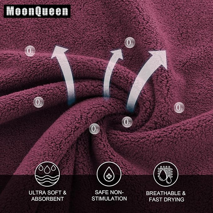 MOONQUEEN Ultra Soft Premium Washcloths Set - Image 2