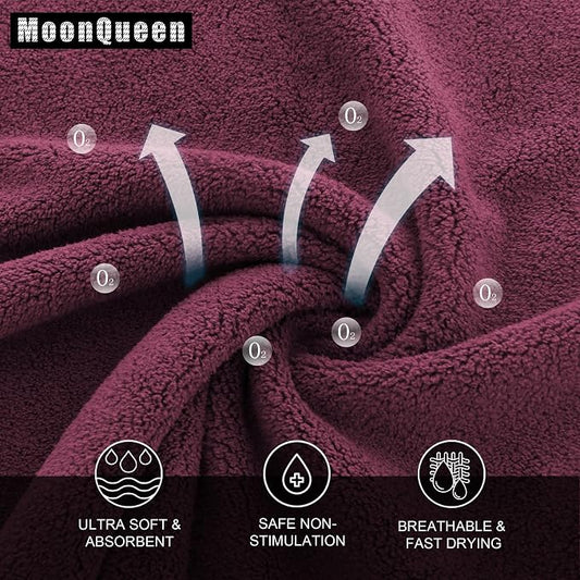 MOONQUEEN Ultra Soft Premium Washcloths Set - Image 2