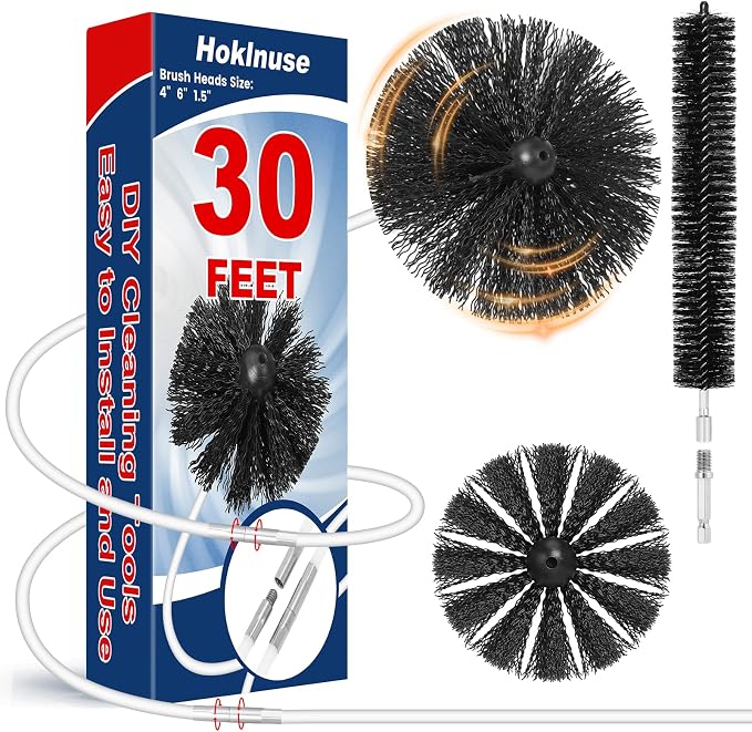 HOKLNUSE Dryer Vent Cleaner Kit Ducts Cleaning Kit by HOKLNUSE