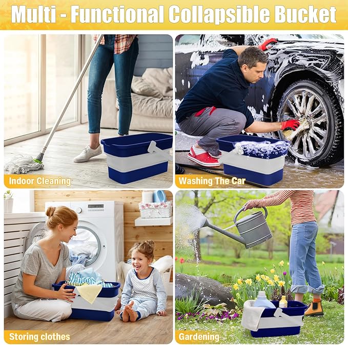 Collapsible Mop Bucket for Cleaning - Image 6