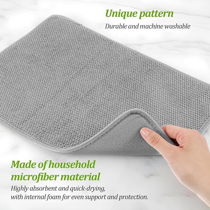 Microfiber Dish Drying Mat, Dish Drying Mat - Image 4
